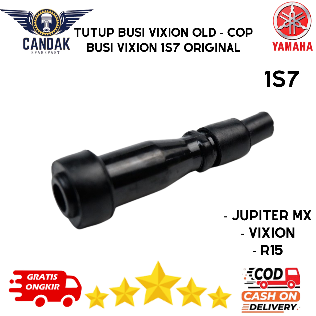 tutup busi vixion old - cop busi vixion 1S7 original premium