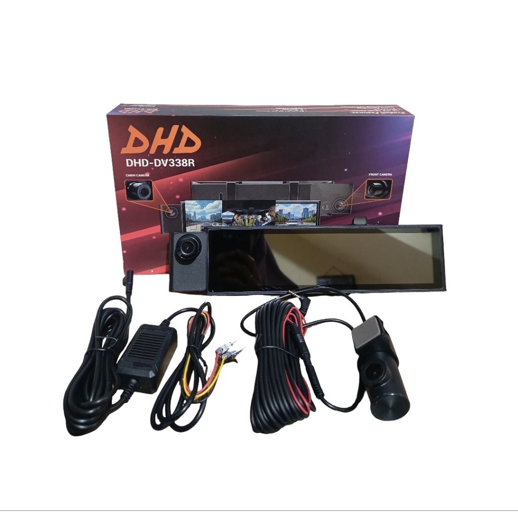 DVR DHD-DV338R DVR Dascam 3 Kamera Spion DHD 4K - Wifi 11,25 inch