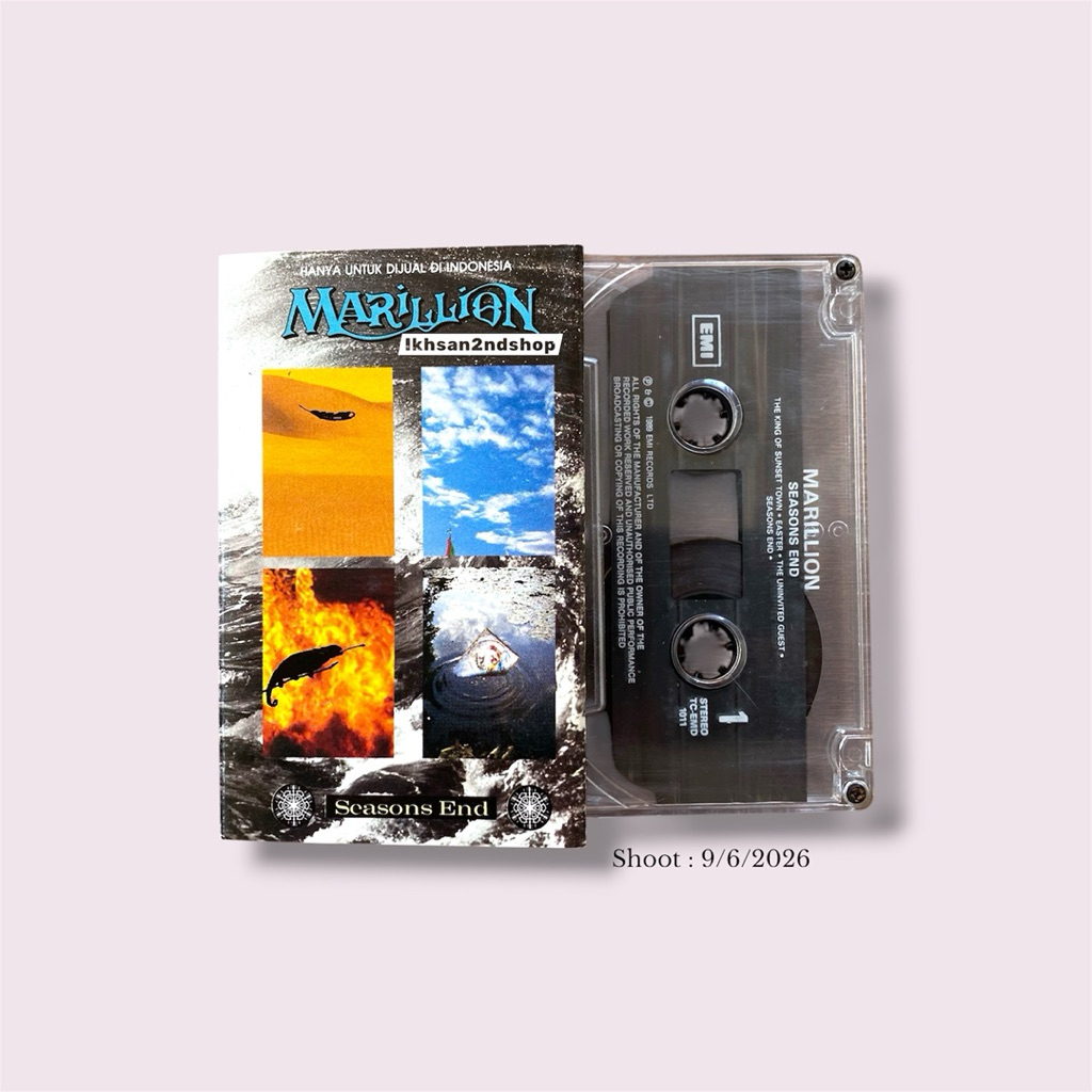 Kaset Pita Marillion - Seasons End