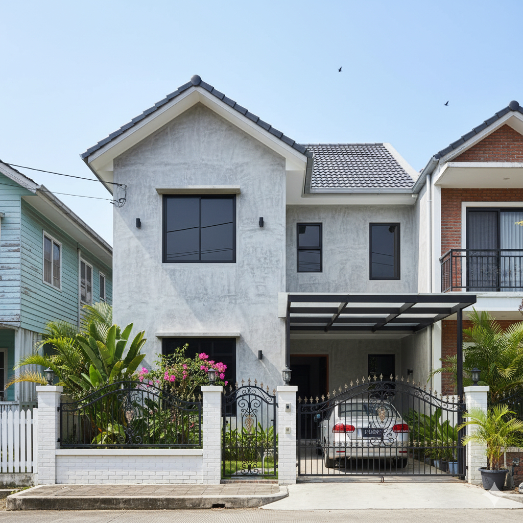 Bangun Rumah Modern Minimalis 2 Lantai Profesional