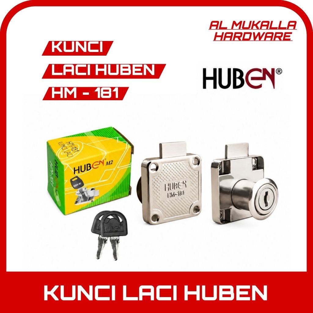 Huben HM - 181 - Kunci Laci Lemari Huben HM - 181 | kunci Lemari Huben M2