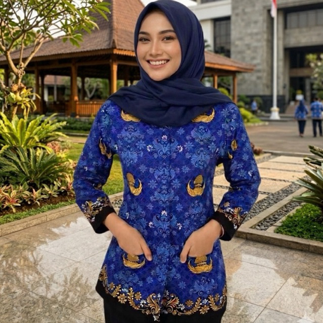 KORPRI WANITA TERBARU READY SIZE S-8L