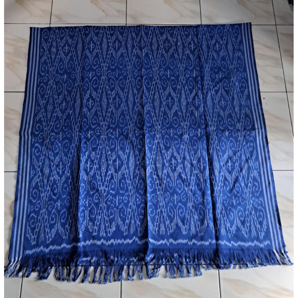Kain Tenun Dayak Sintang  Tenun Kalimantan  Biru