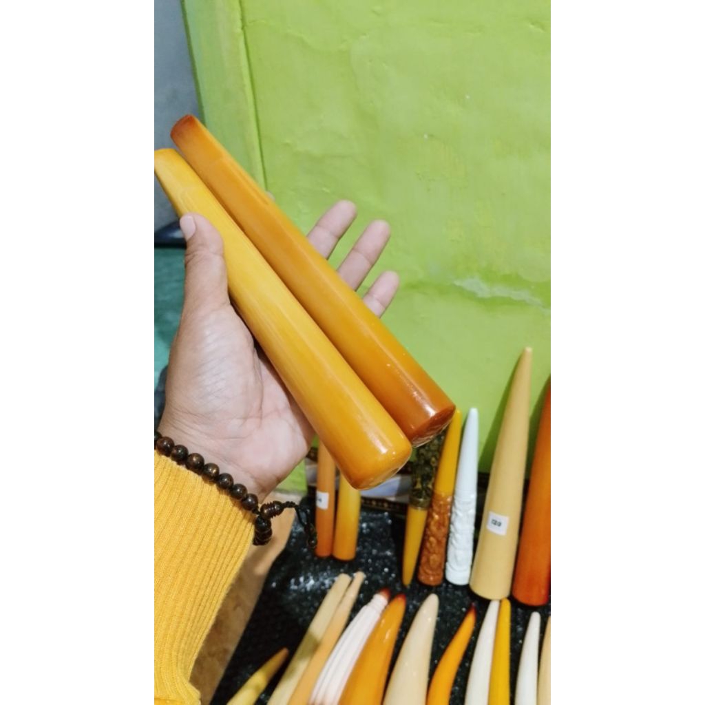 Pipa Rokok Serbuk Tulang Asli Sari Gading