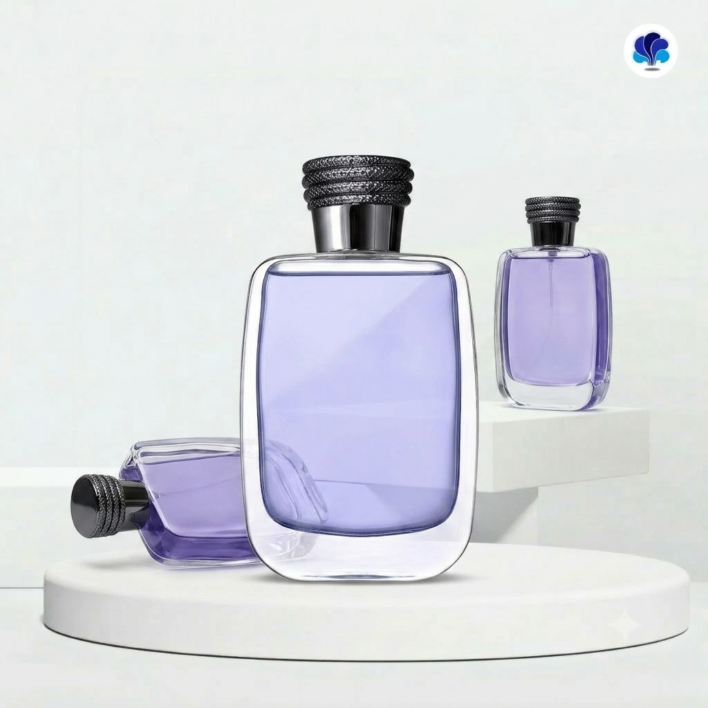 Botol Parfum Lavender Square – Packaging Kosong Custom untuk Parfum, Body Mist & Fragrance
