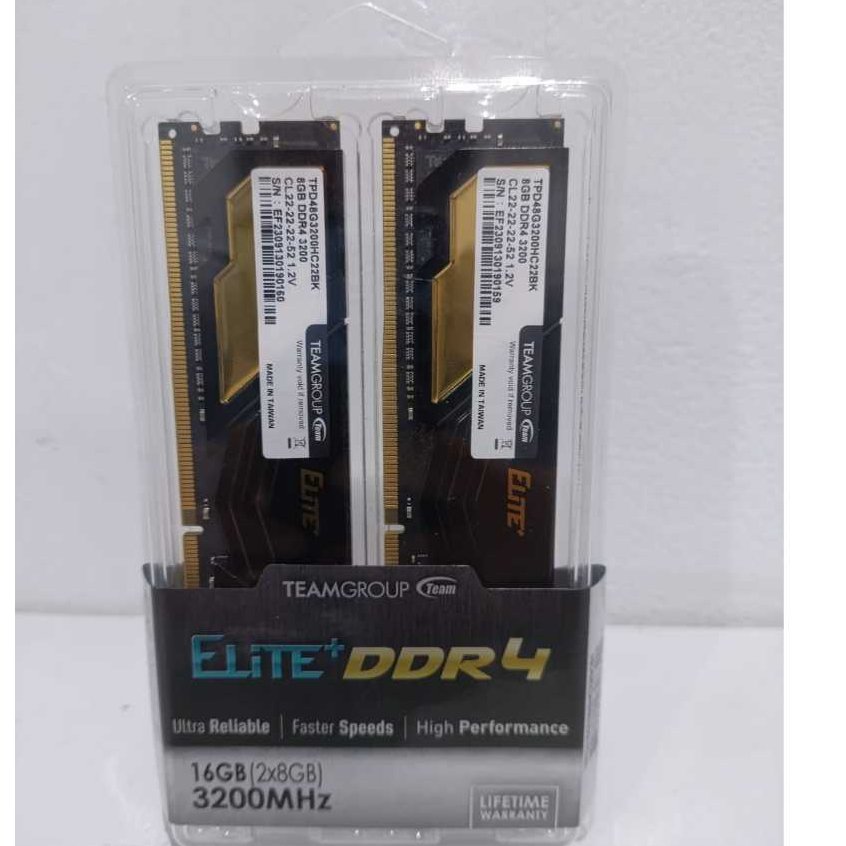 TEAM ELITE 2X8GB DDR4