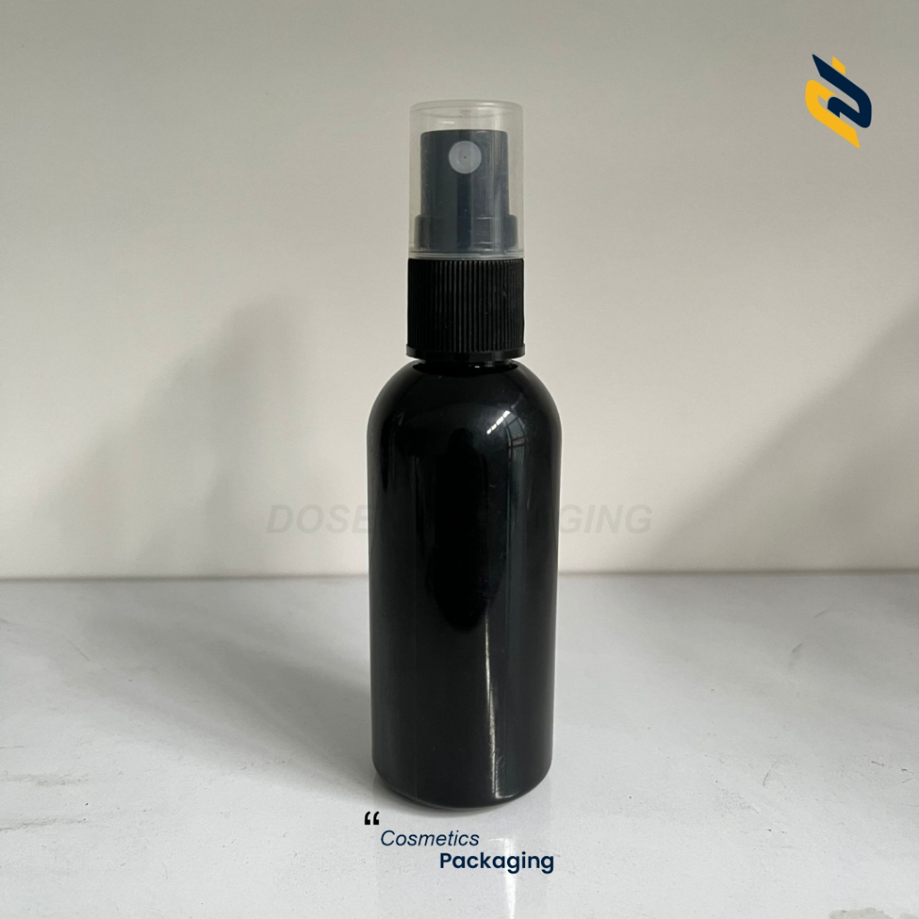 Botol Spray 60ml Hitam Tutup Hitam Botol BR 60ml Hitam Tutup Spray Botol 60ml Spray N18 Hitam