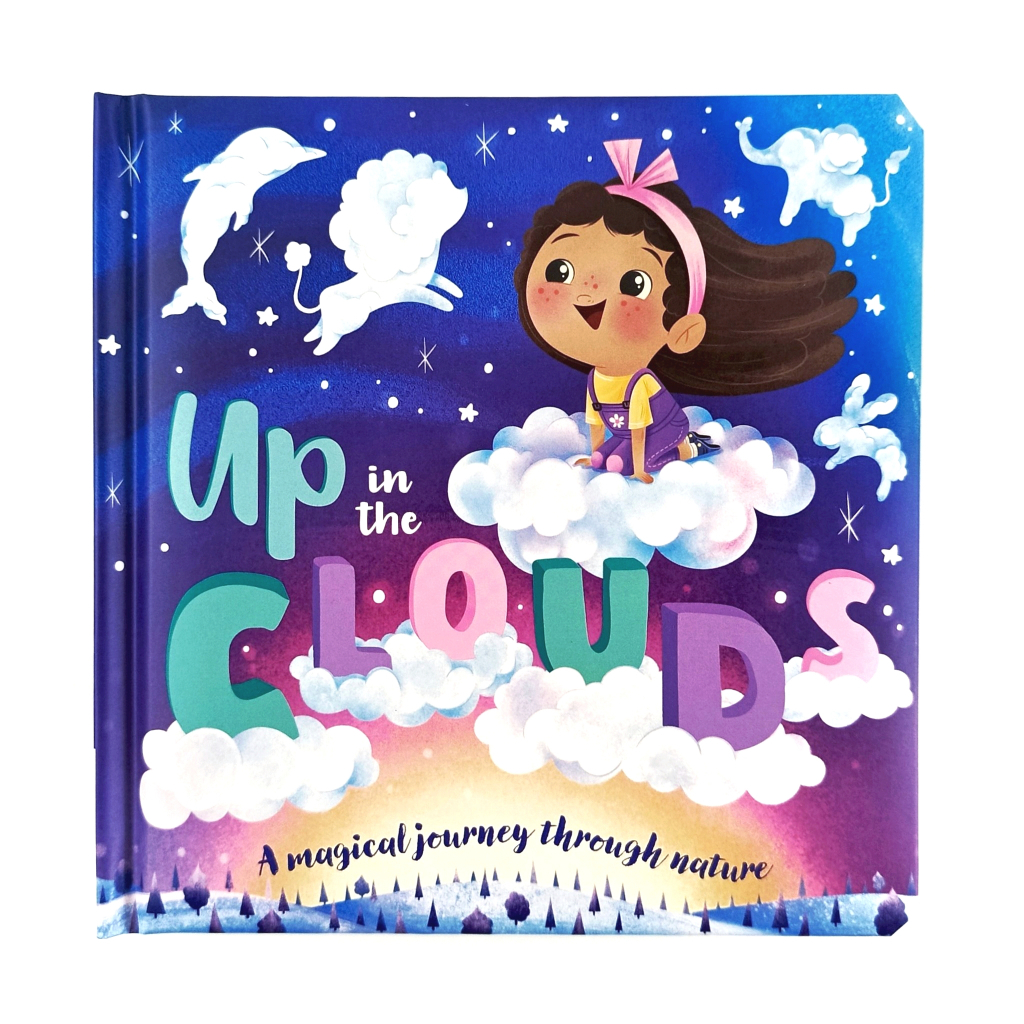 ORIGINAL Igloo Books Up In The Clouds - Mini Padded Story Book - Leon Books