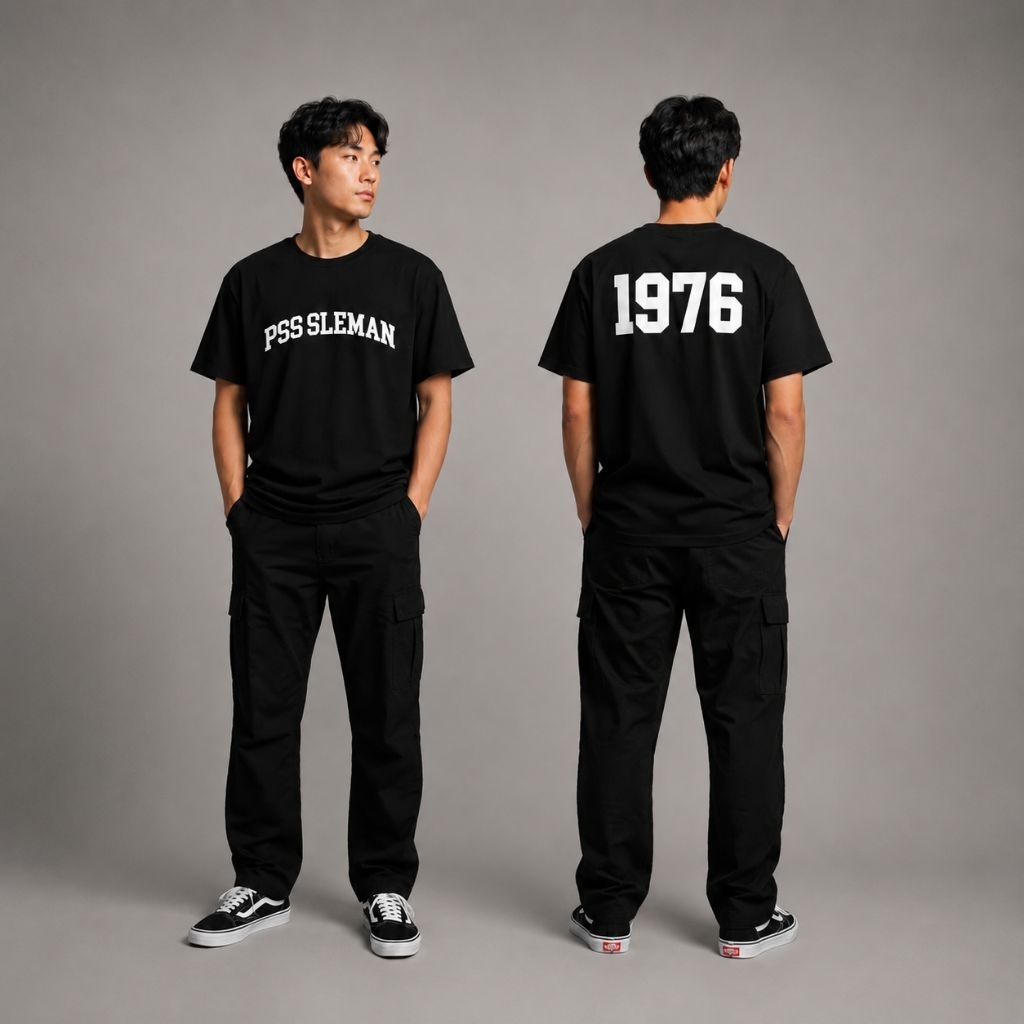 Kaos Pria PSS Sleman Yogyakarta 1976 / T-shirt Pria PSS Sleman Yogyakarta 1976
