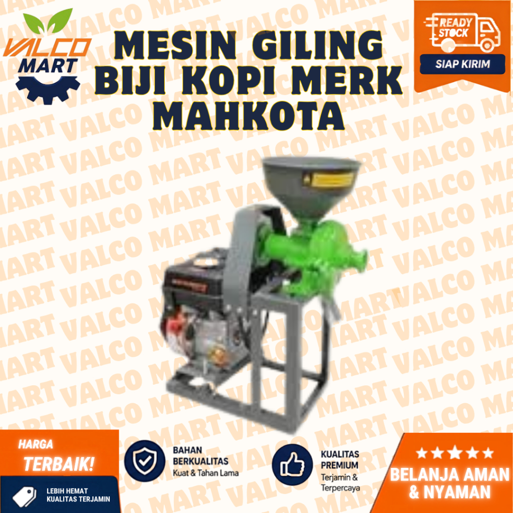 promo mesin giling biji kopi merk MAHKOTA