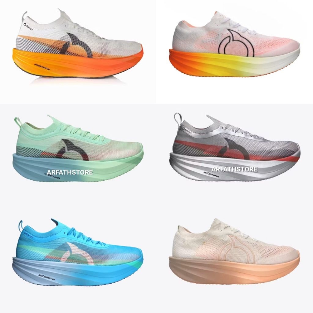 SEPATU RUNNING ORTUSEIGHT HYPERSONIC 2.1 - HYPERSONIC 2.0 100% ORIGINAL