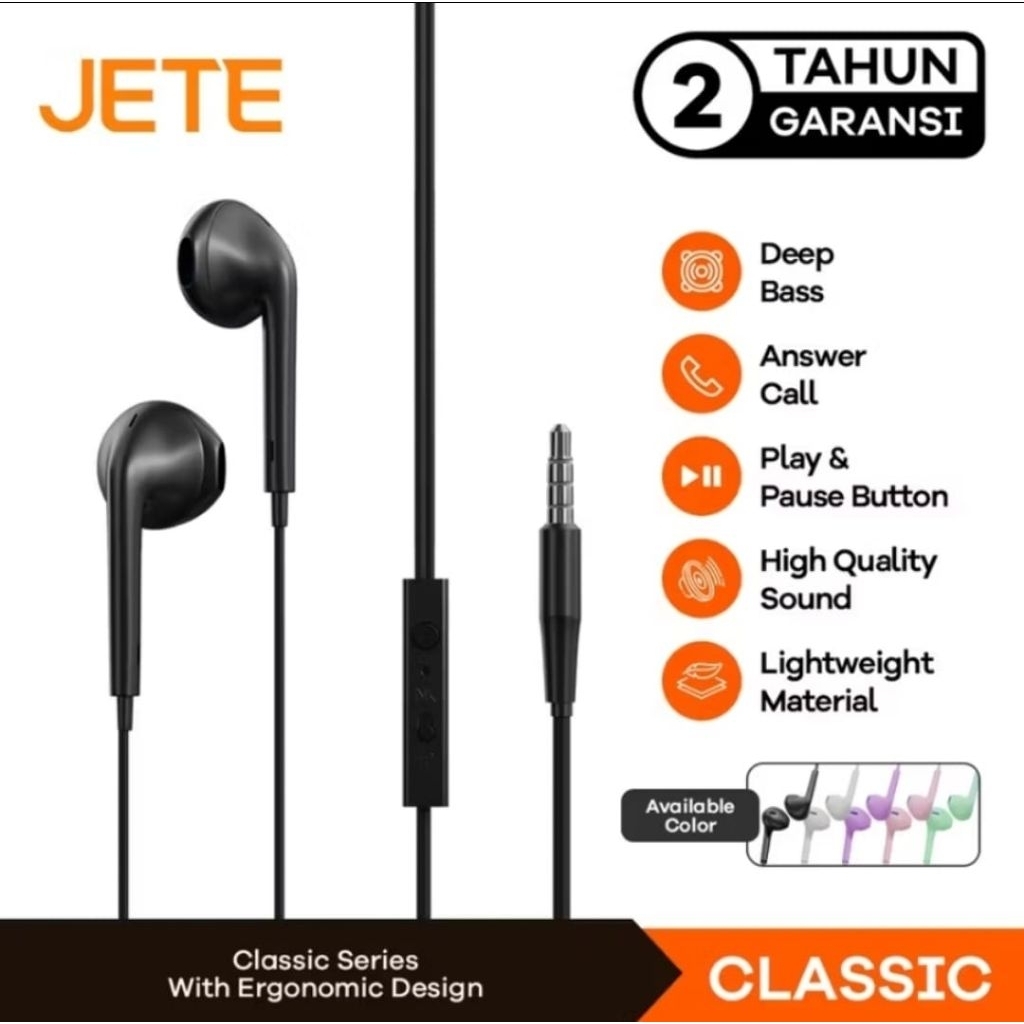 JETE Earphone Classic