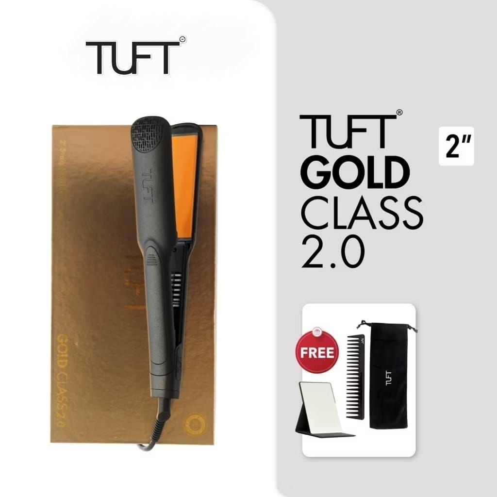 TUFT GOLD CLASS Hair Straightener | Catok Rambut