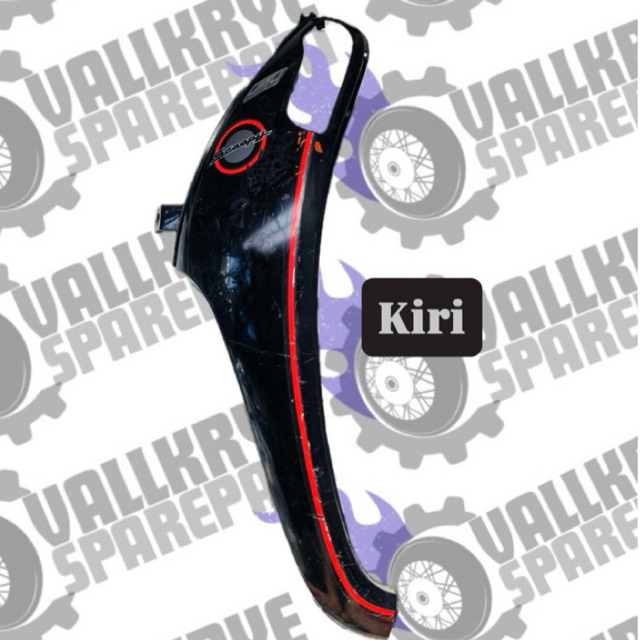 Vallkrye Sparepart - COVER SAYAP DEPAN KIRI HONDA SCOOPY FI ESP K16 2016 - ORIGINAL SECOND