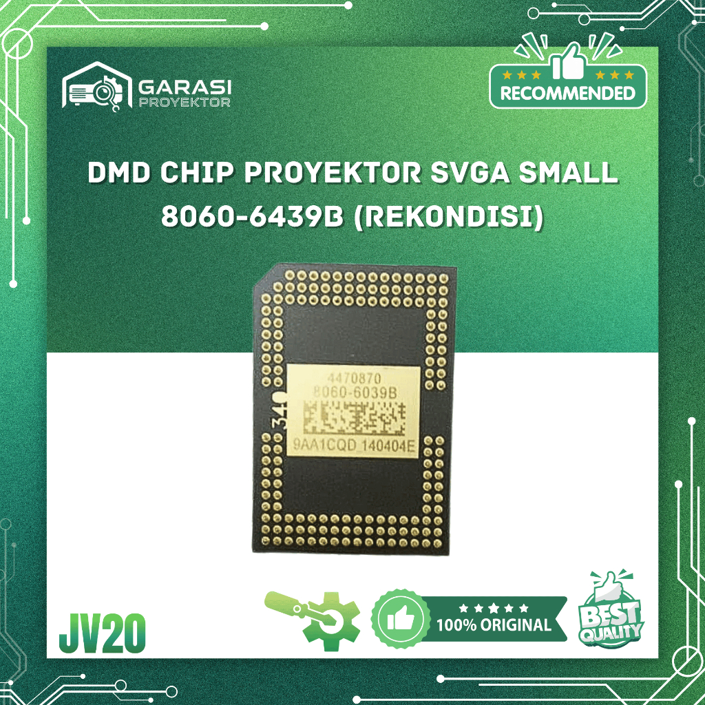 DMD Chip Proyektor SVGA Small 8060-6439B Rekondisi | DMD Proyektor