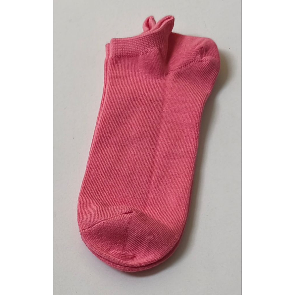 Kaos kaki wanita polos pink fanta