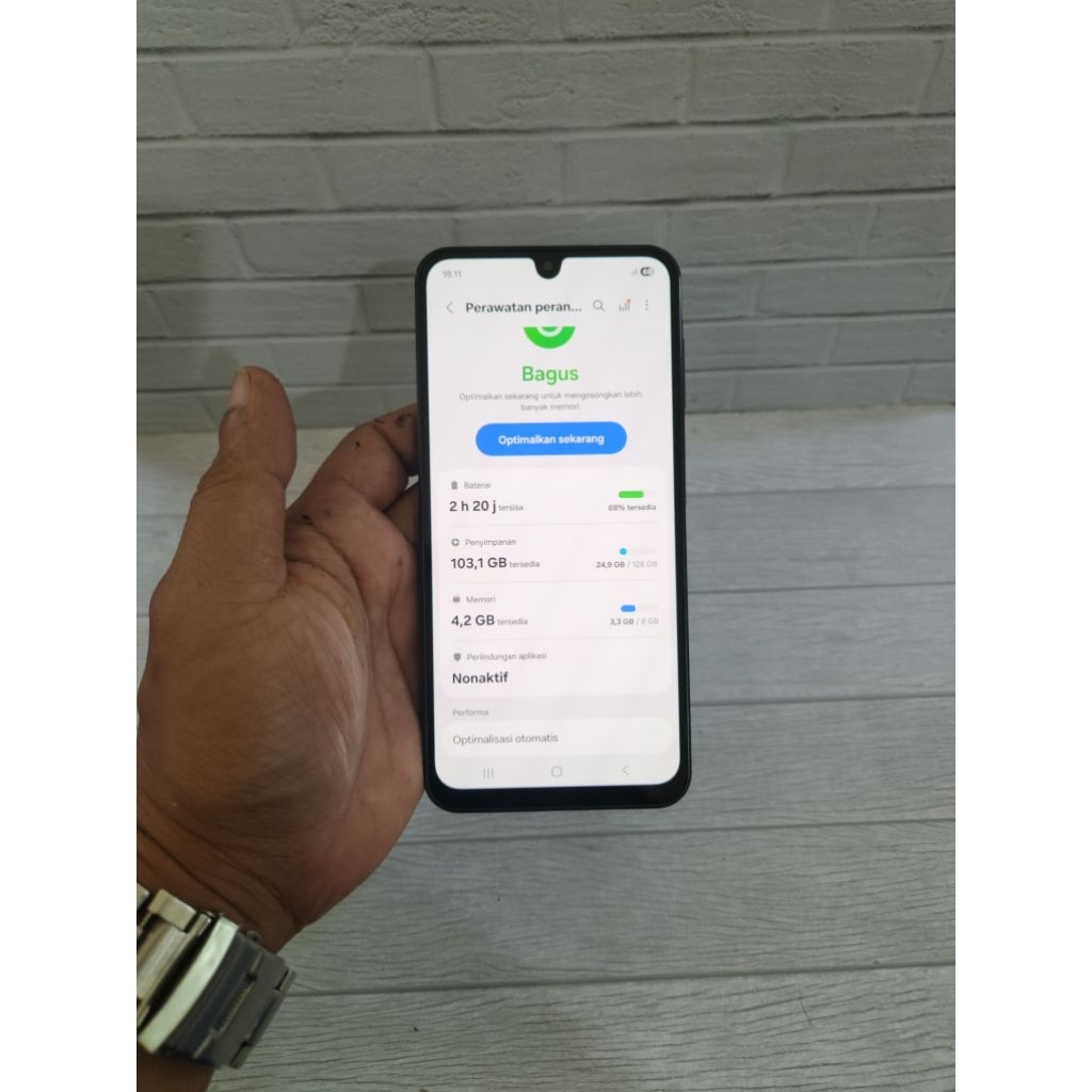 samsung galaxy a17 ram 8/128 gb bekas bypass call