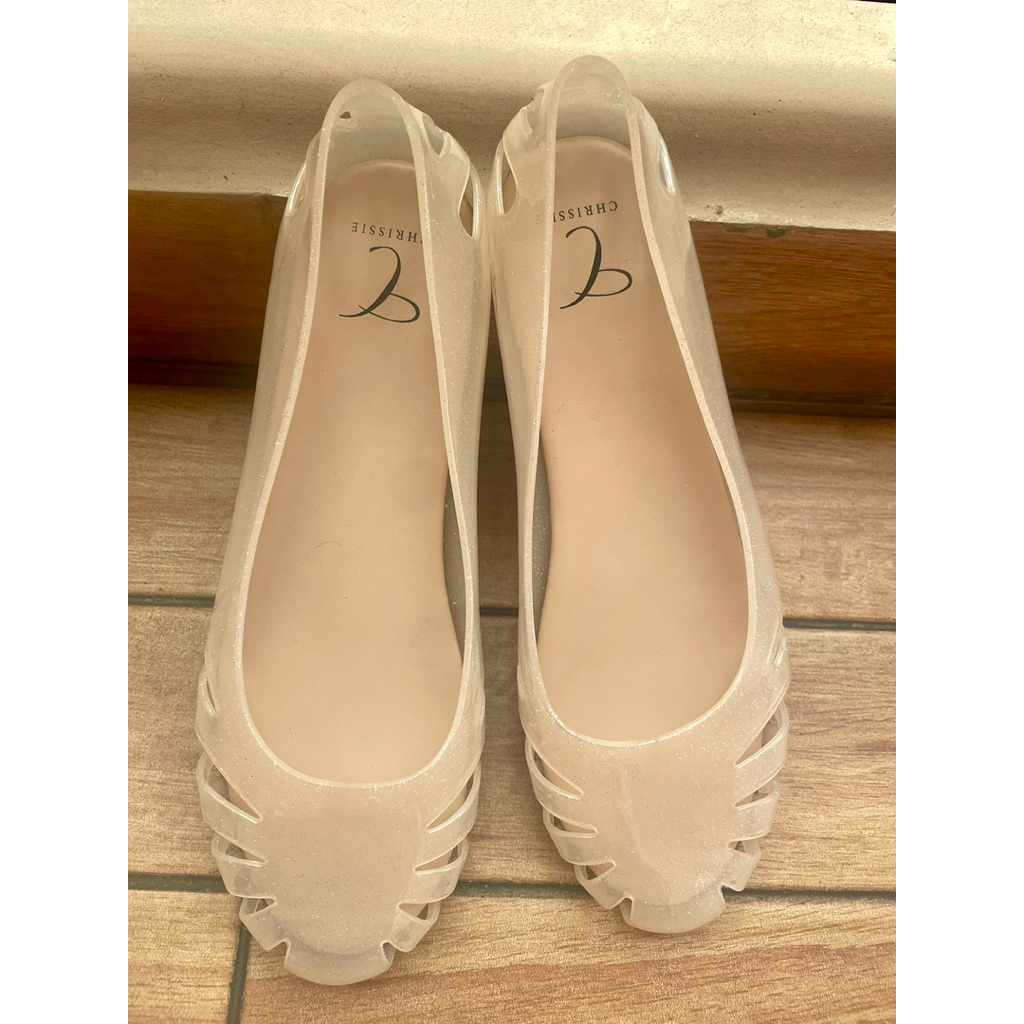PAYLESS CRISSIE JELLY FLAT SHOES