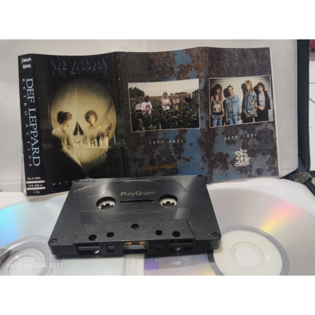 kaset pita Def leppard _ Retroactive