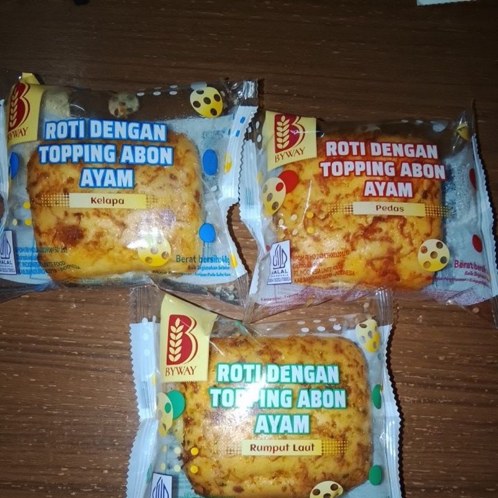 Roti topping abon byway