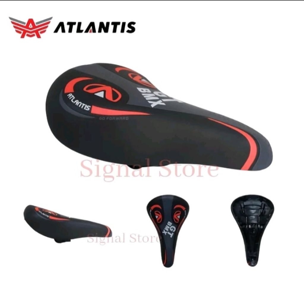 Jok sepeda sadel sepeda anak motif BMX Atlantis sadle empuk