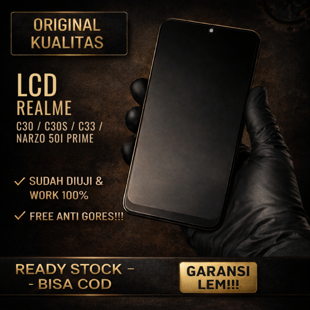 LCD REALME C30 / C30S / C33 / NARZO 50I PRIME