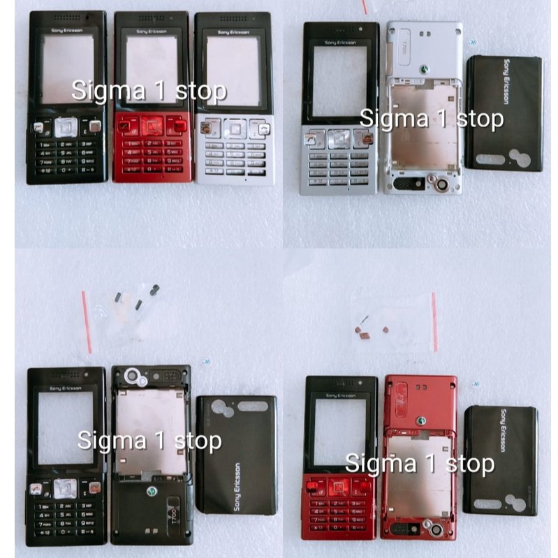CASING SONY ERICSSON T700 FULL SET + TULANG  HOUSING  COVER  CASE  KESING SONY ERICSSON JADUL