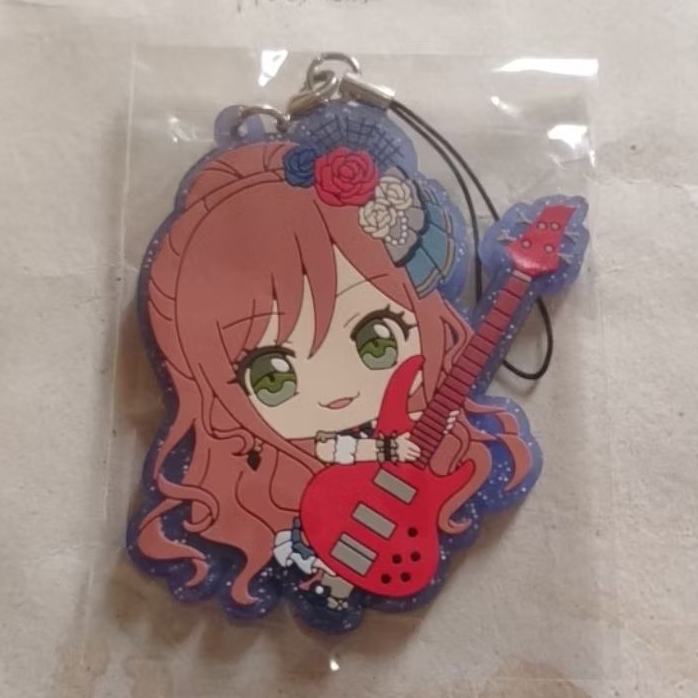 Bangdream Roselia Imai Lisa Rubber Keychain