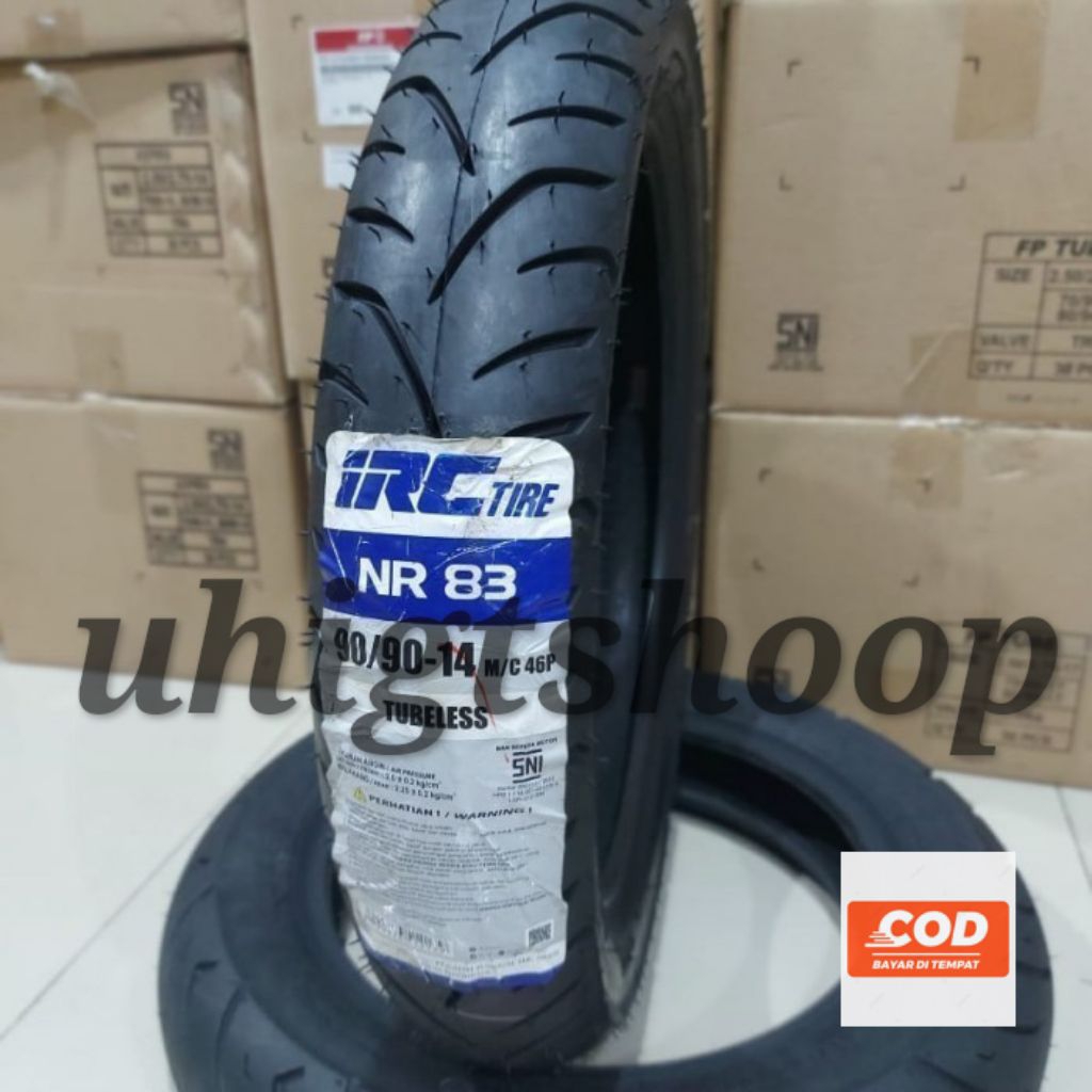 Ban Belakang Vario Beat Mio IRC-14 90/90-14 Tublles Batikan Ukiran Suntikan Berkualitas