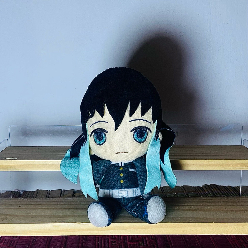 Demon Slayer Kimetsu No Yaiba Muichiro Tokito Chibi Plush Official Merch Doll Boneka Anime DS Mui Co