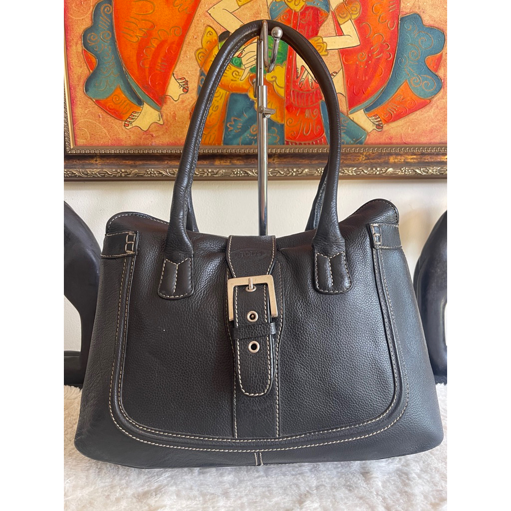 EU113 - TAS TOTE TOD*Ss D BAG HANDBAG BLACK SHW