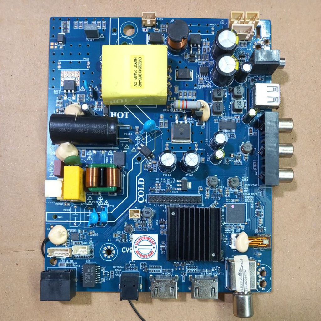 MB MAINBOARD MOTHERBOARD POLYTRON ANDROID PLD32cv1869 32cv18695