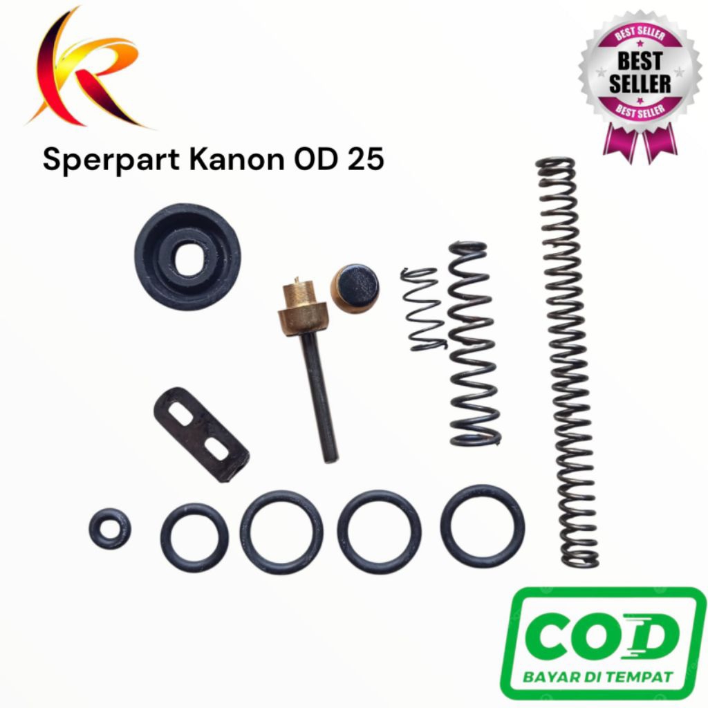 Sperpart set Bnjmn - kanon Od 25 | Sperpart Set Od 25