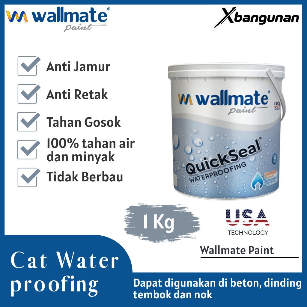 WALLMATE Paint Quick Seal Cat Waterproof 1 Kg