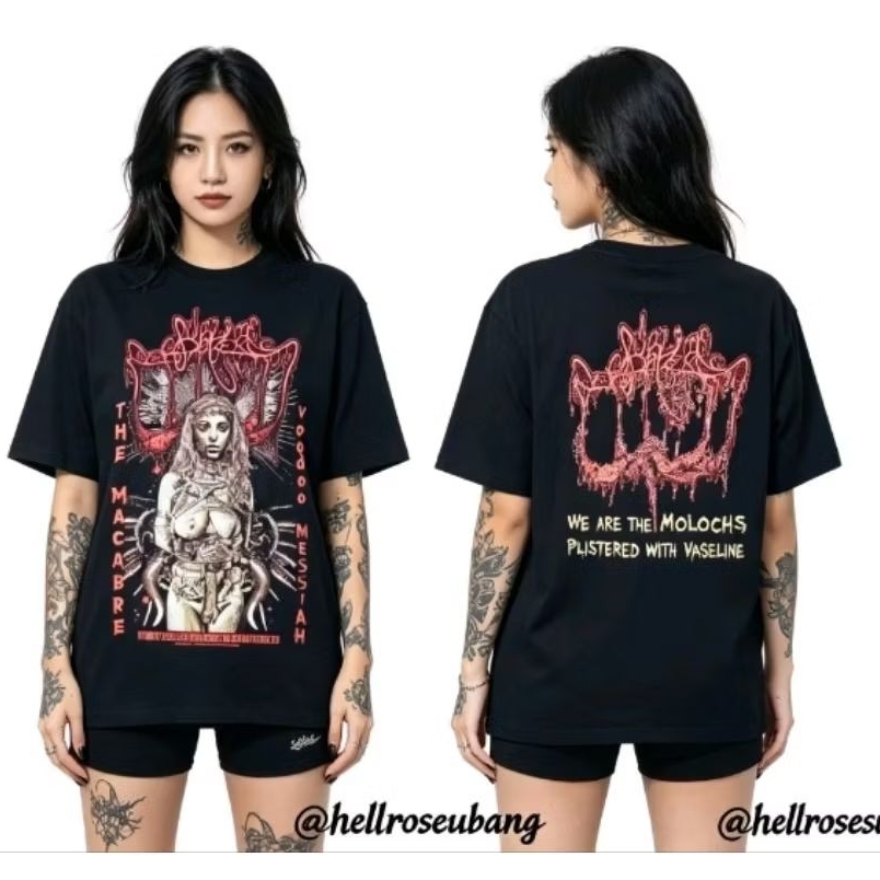 SUBLIME CADAVERIC DECOMPOSITION - THE MACABRE VOODOO MESSIAH - TSHIRT BAND METAL ORIGINAL