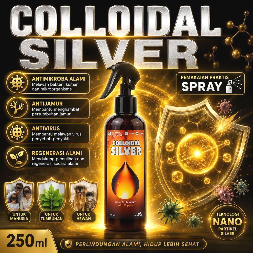 Colloidal Ionic Silver Spray 250ml