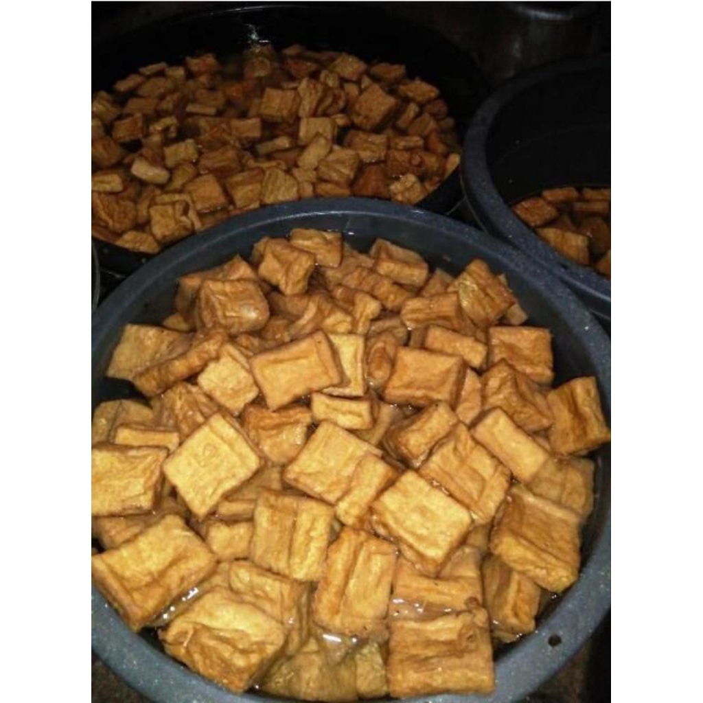 Tahu goreng/ tahu goreng pasar flamboyan
