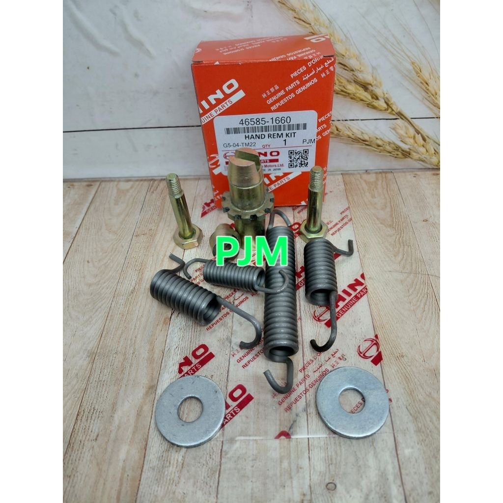 HAND BRAKE LEVER KIT SETELAN REM TANGAN HINO LOHAN FM260TI.