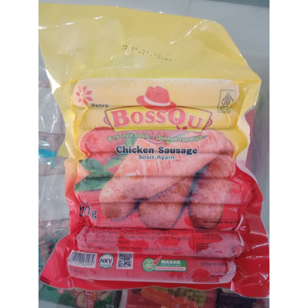 sosis ayam jumbo bossqu