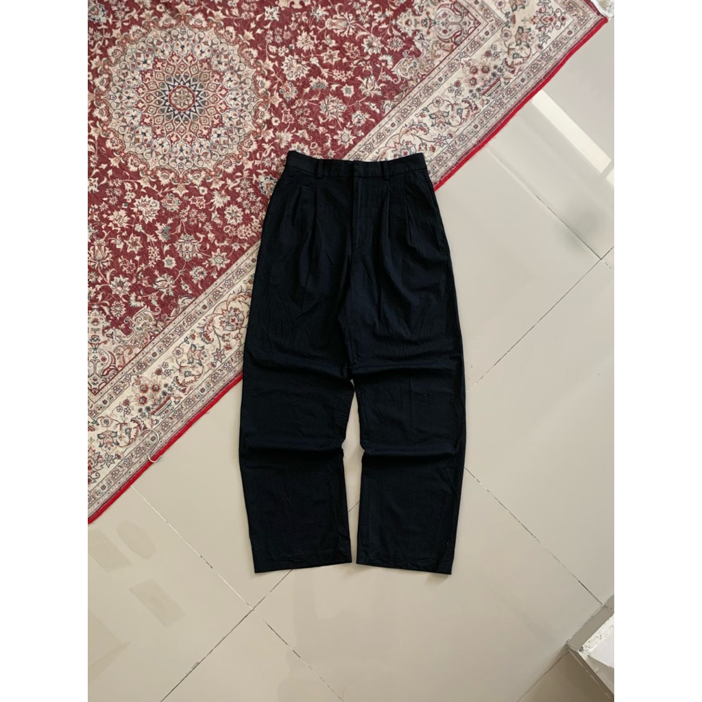 Uniqlo Pleated Wide Leg Pants