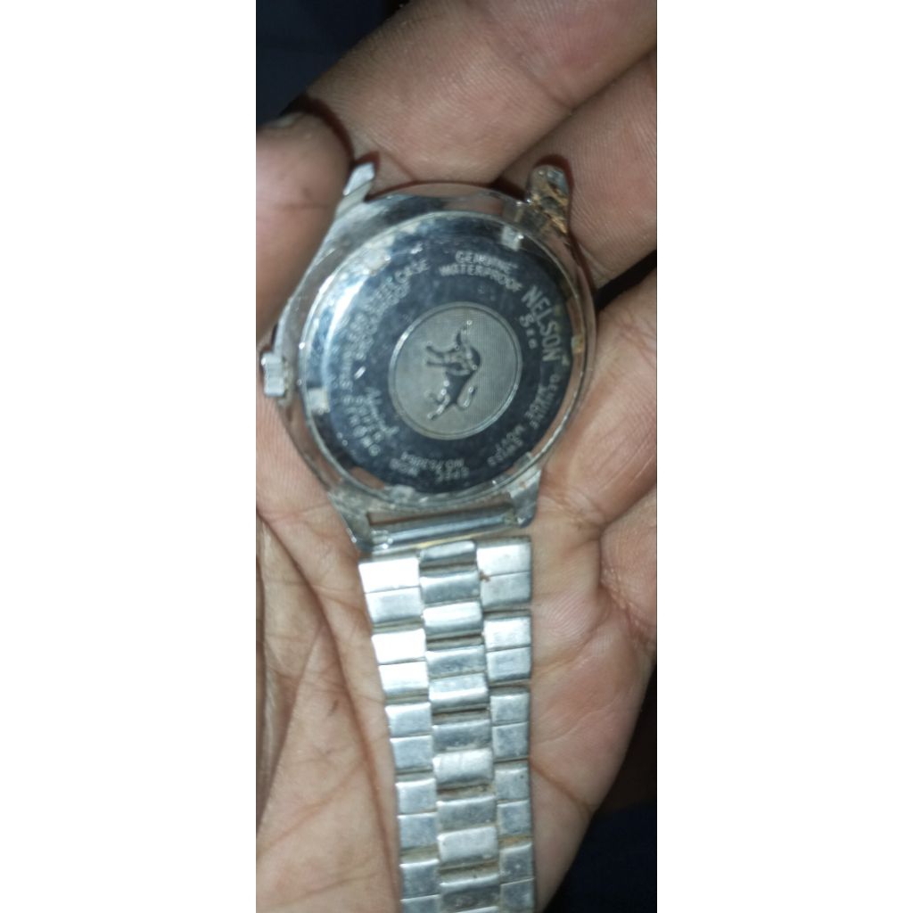 jam tangan jadul Nelson original minus sesuai foto