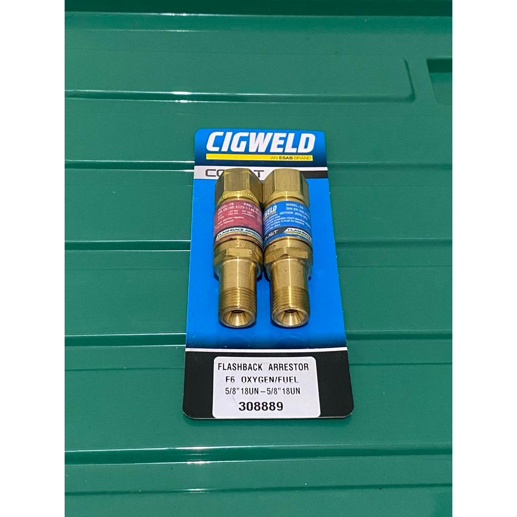 Cigweld COMET F6 Flashback Arrestor Set