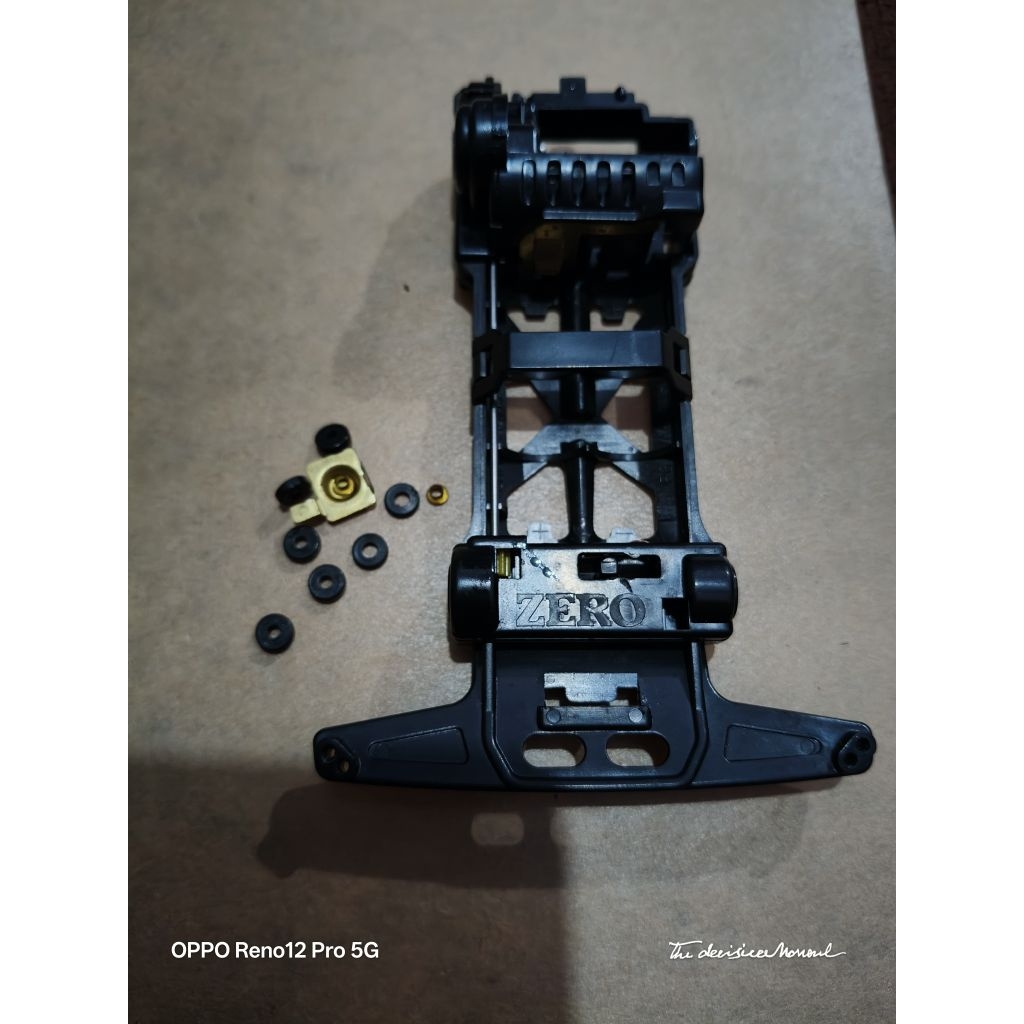 Tamiya Chassis Casis Zero + Gearbox