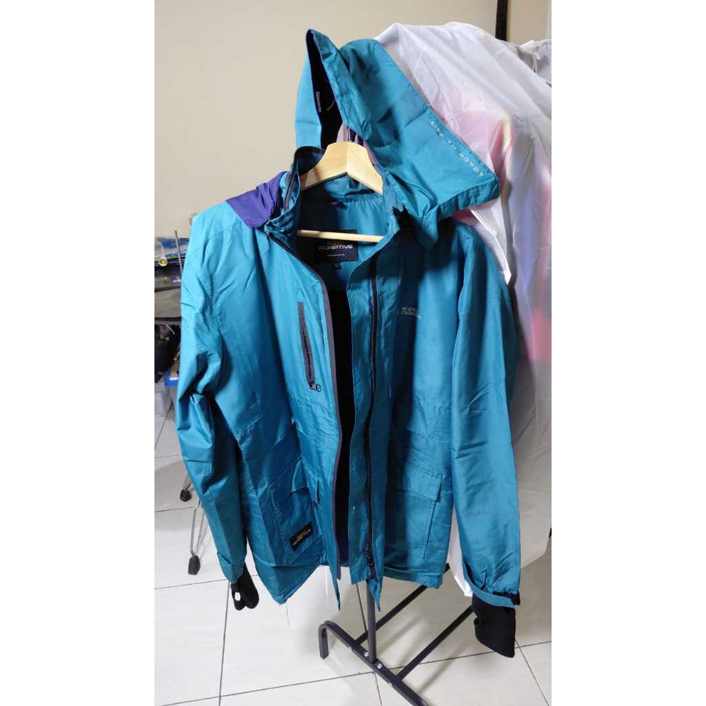 Jaket Iwearzule Ezio Adapt Turqoise Jade size L second/preloved