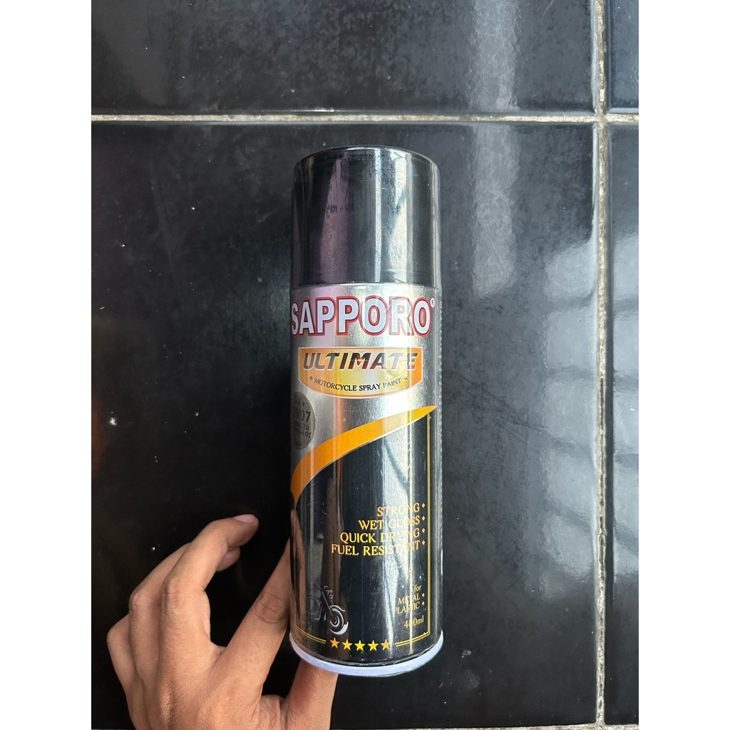 Cat Semprot Sapporo Anodize Titanium OZ Ultimate 400ml