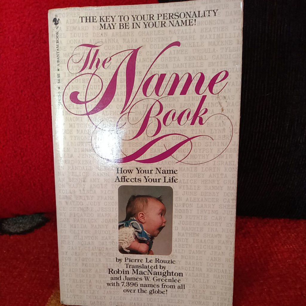 The Name Book How your name Affects your life