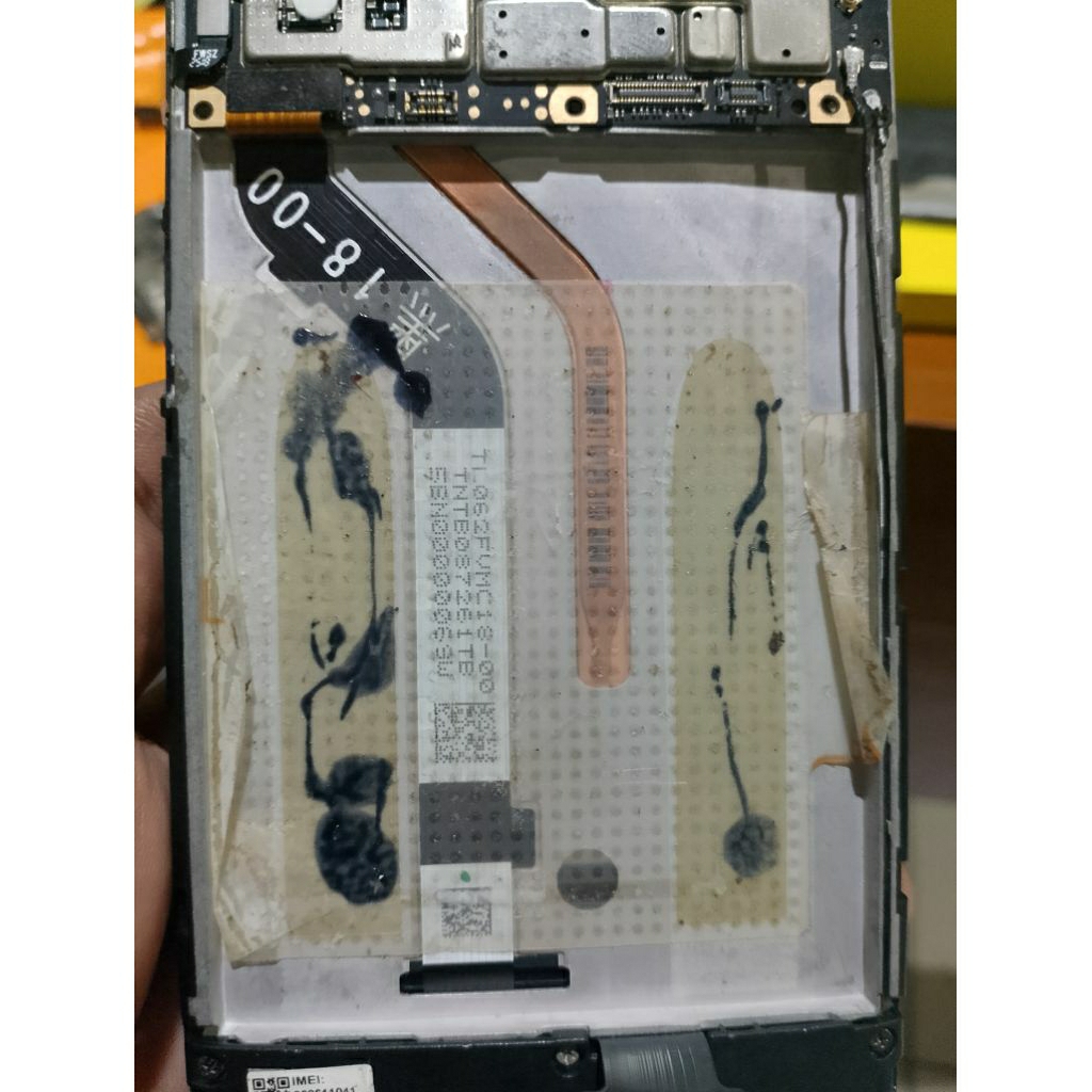 Lcd ori nvt copotan pocophone f1 plus frame