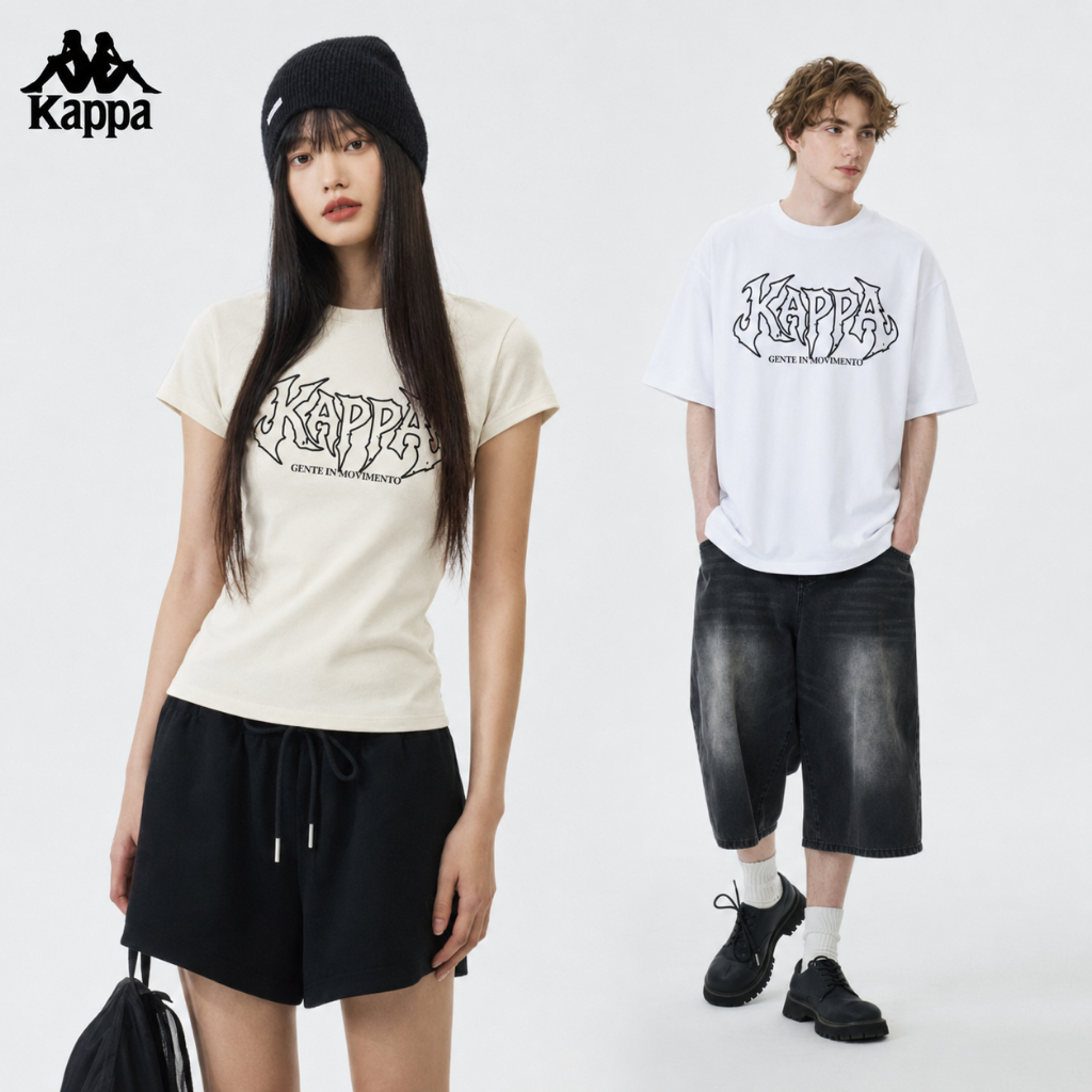 Kappa Kaos Graphic Tee Oversize Kappa Italia Unisex