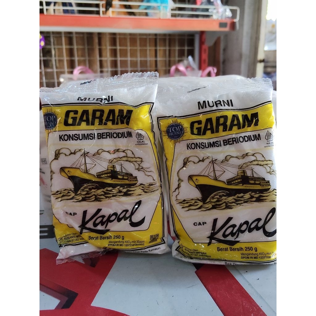 garam beryodium cap kapal PT.susanti megah