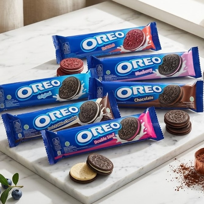 OREO / BISKUIT OREO / OREO BISKUIT COKELAT / OREO ORIGINAL